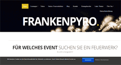 Desktop Screenshot of franken-pyro.de